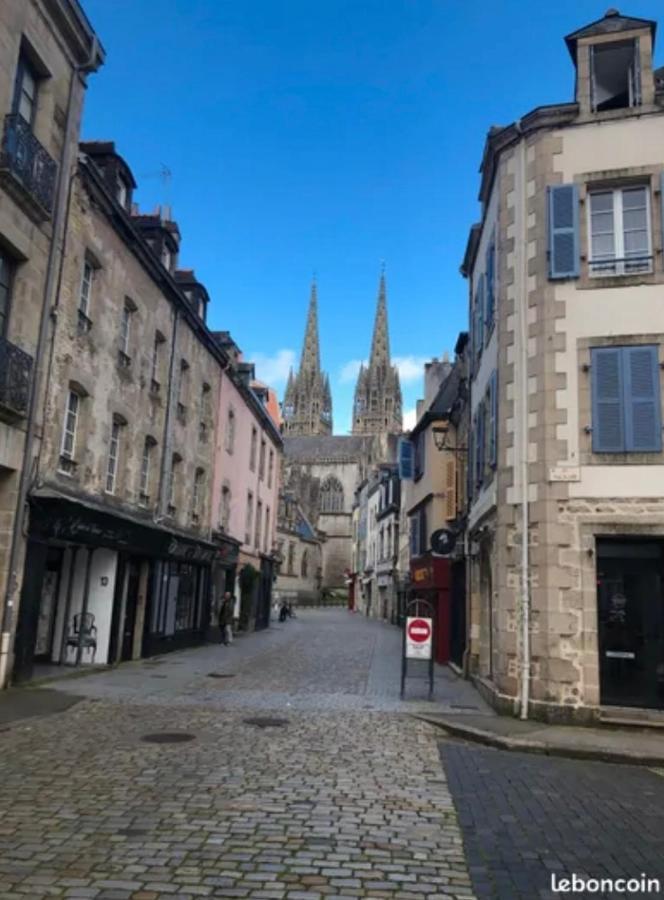 Location 2 Pers Centre Historique De Quimper Exterior foto